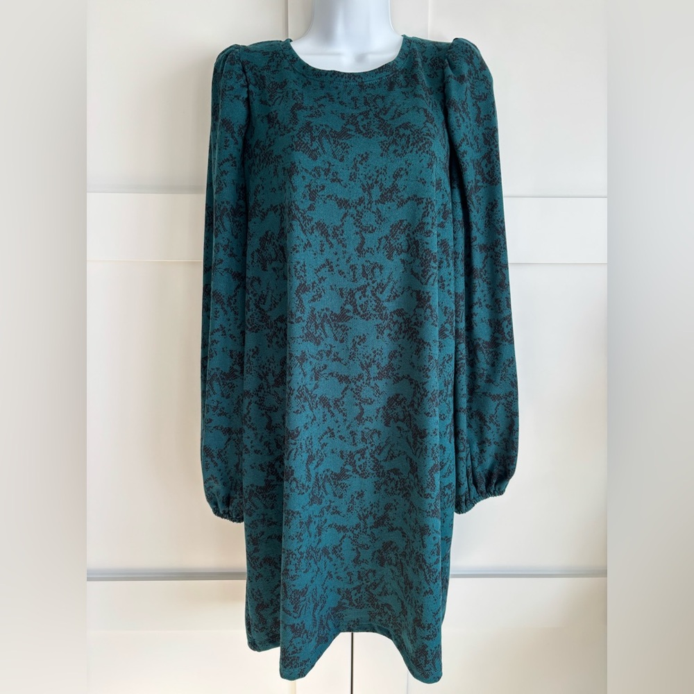 Nine West Puff Sleeve Shift Dress